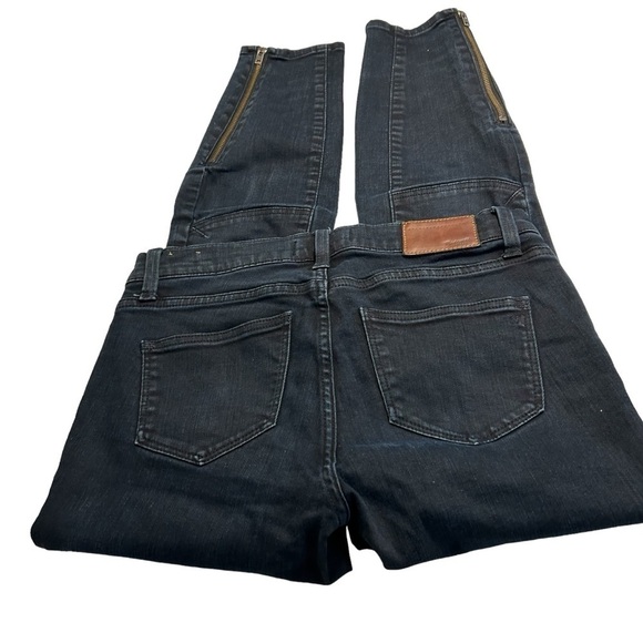 Madewell Skinny Skinny Zipper Ankle Jeans Sz 27 - Picture 7 of 14